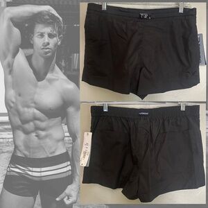 Verge Swim Trunks Medium New with tags 32-36" waist 2" inseam 100% polyester
